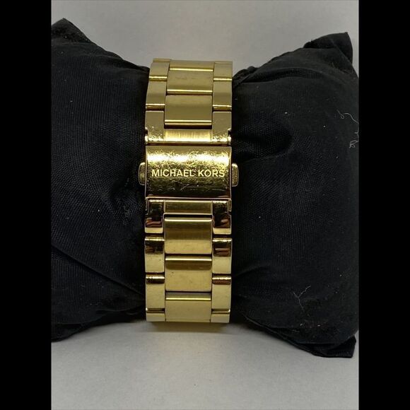 Michael Kors MK5166 Women's Gold Stainless Steel Analog Dial Quartz Watch MP58 - Picture 6 of 12